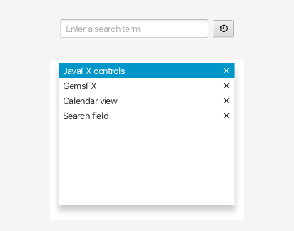HistoryButton screenshot