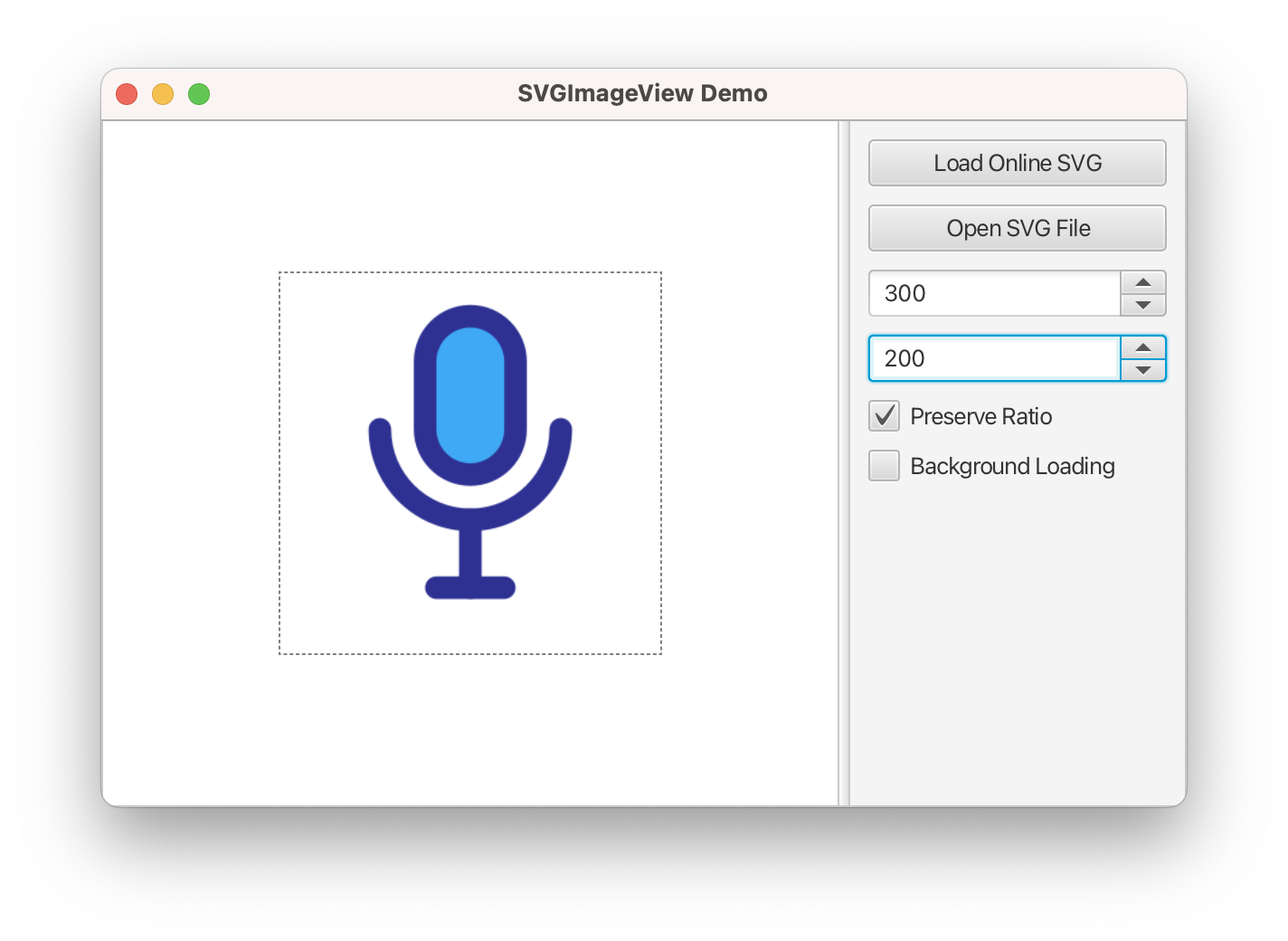 SVGImageView screenshot